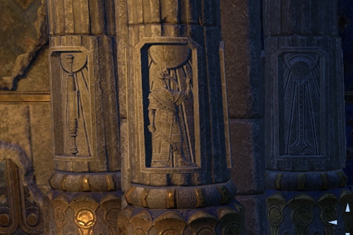 al-Danobia door puzzle 6 tumblers to bypass the pillars