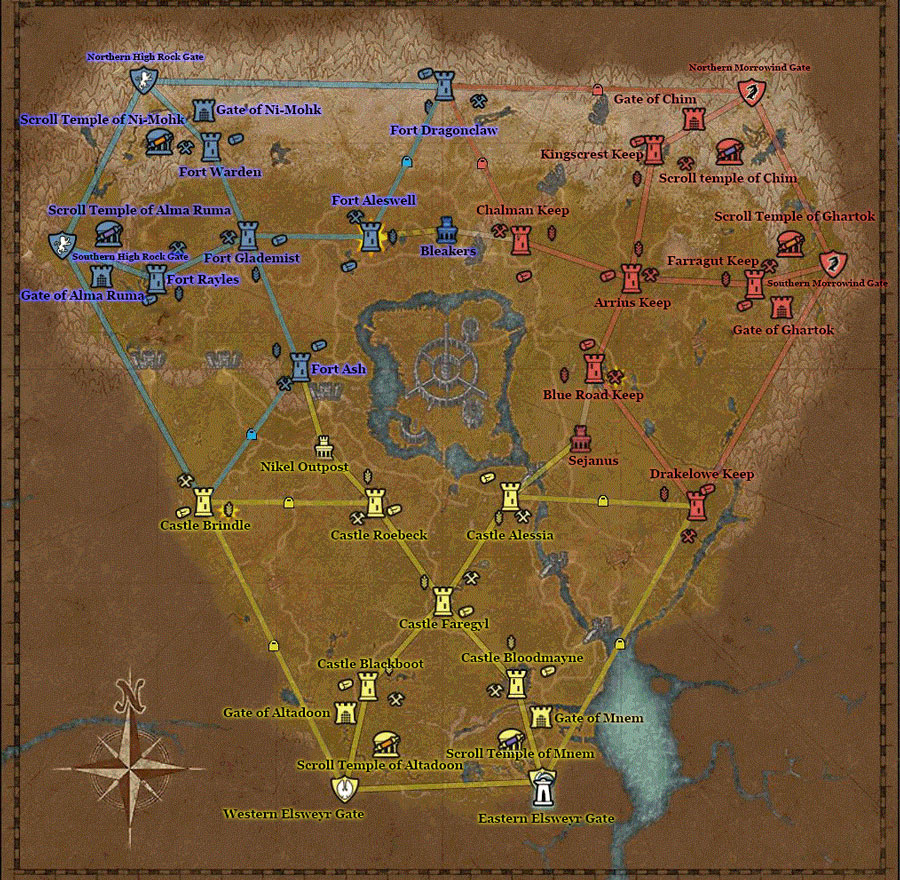 alliance war in cyrodiil