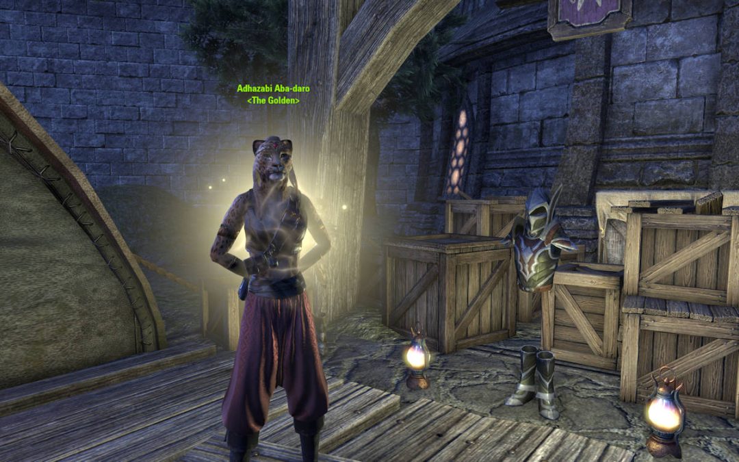 Adhazabi Aba Daro The Golden Merchant Of Cyrodiil