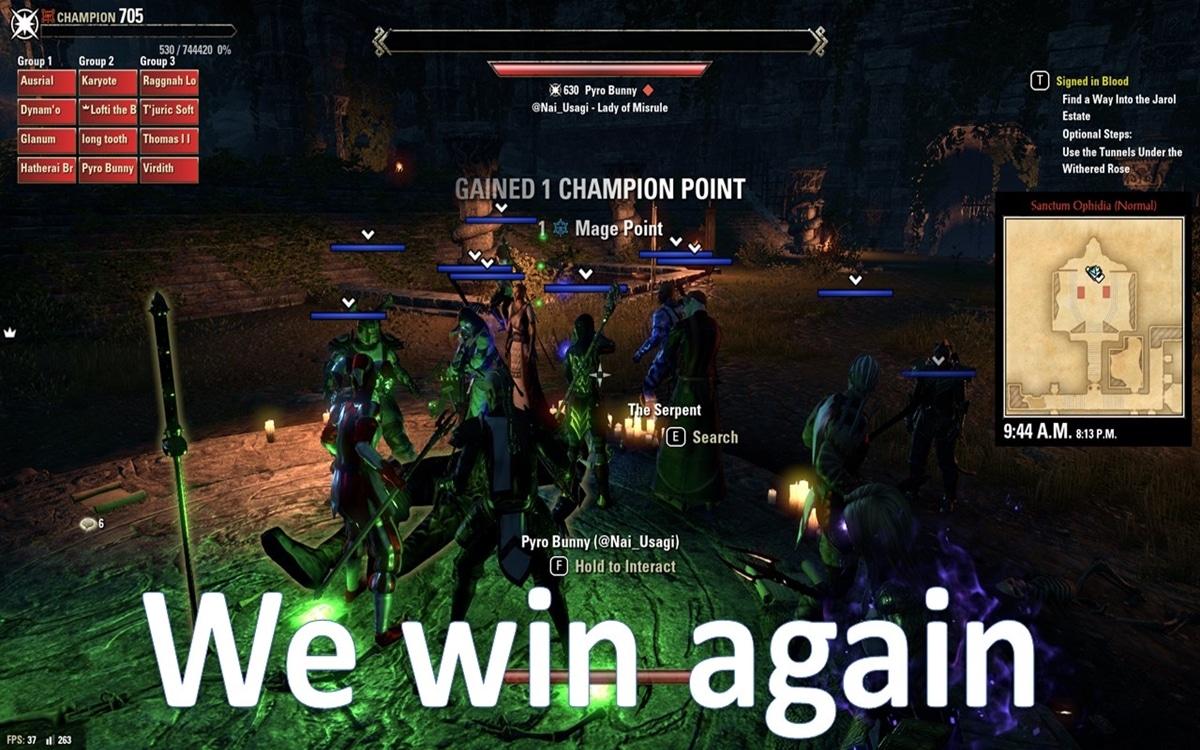 Trials in ESO